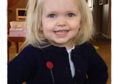 Anna's Kate in Nanny-made sweater