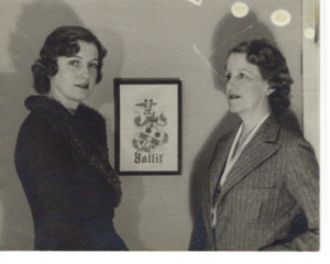 FCW with her older sister Rae